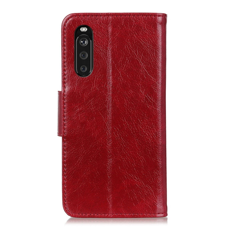 For Sony Xperia 10 III Nappa Texture Horizontal Flip Leather Case with Holder & Card Slots & Wallet