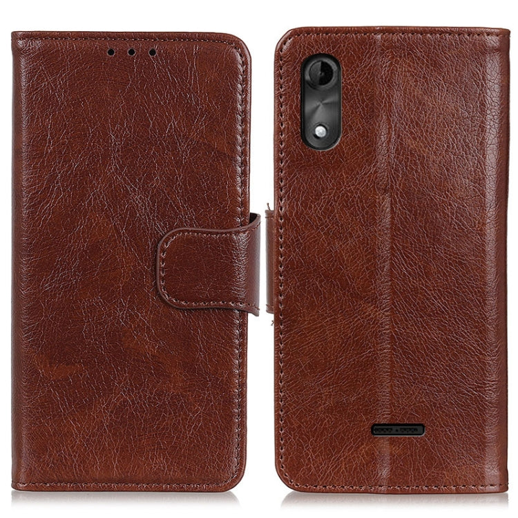 For Wiko Y51 Nappa Texture Horizontal Flip Leather Case with Holder & Card Slots & Wallet