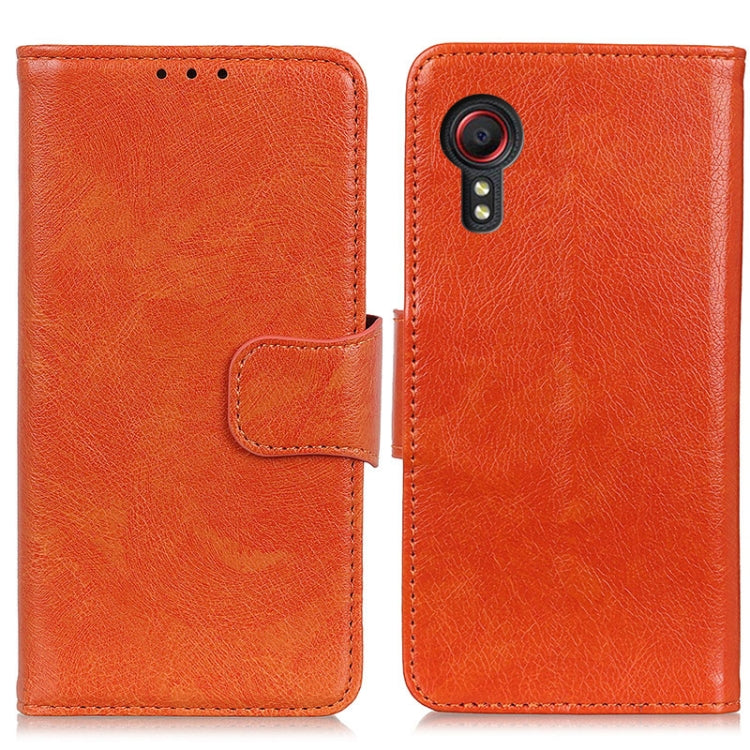 For Samsung Galaxy Xcover 5 Nappa Texture Horizontal Flip Leather Case with Holder & Card Slots & Wallet
