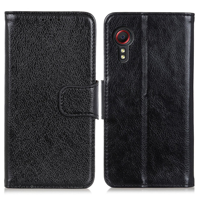 For Samsung Galaxy Xcover 5 Nappa Texture Horizontal Flip Leather Case with Holder & Card Slots & Wallet