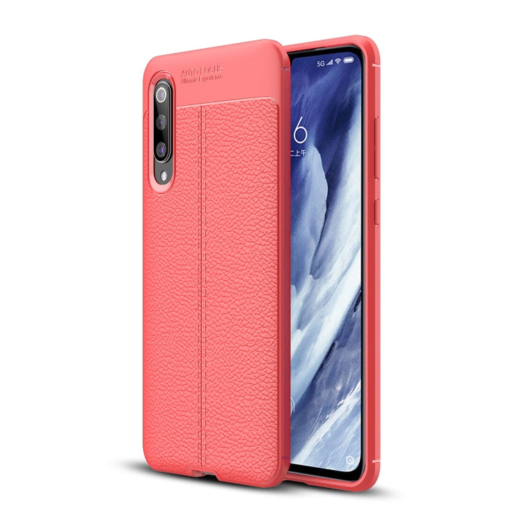 For Xiaomi Mi 9 Pro 5G Litchi Texture TPU Shockproof Protective Case
