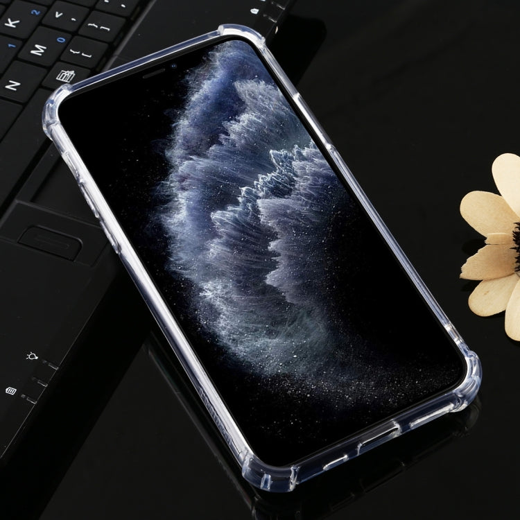 For iPhone 11 Pro MERCURY GOOSPERY  Four-Corner Shockproof Full Coverage Soft Case(Transparent)