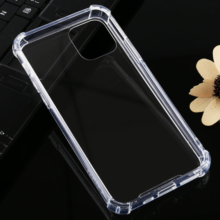 For iPhone 11 Pro MERCURY GOOSPERY  Four-Corner Shockproof Full Coverage Soft Case(Transparent)