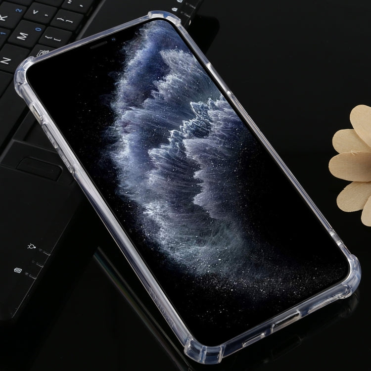 For iPhone 11 Pro MERCURY GOOSPERY  Max Four-Corner Shockproof Full Coverage Soft Case(Transparent)