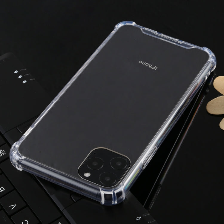 For iPhone 11 Pro MERCURY GOOSPERY  Max Four-Corner Shockproof Full Coverage Soft Case(Transparent)
