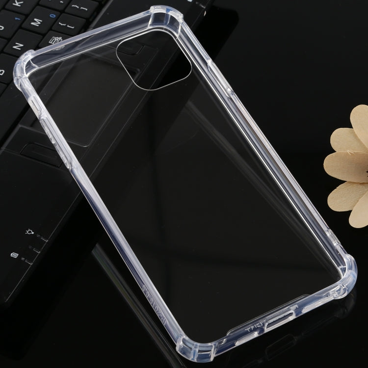 For iPhone 11 Pro MERCURY GOOSPERY  Max Four-Corner Shockproof Full Coverage Soft Case(Transparent)