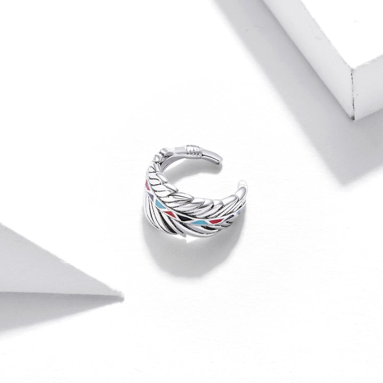 S925 Sterling Silver Wing Ear Clip Women Earrings