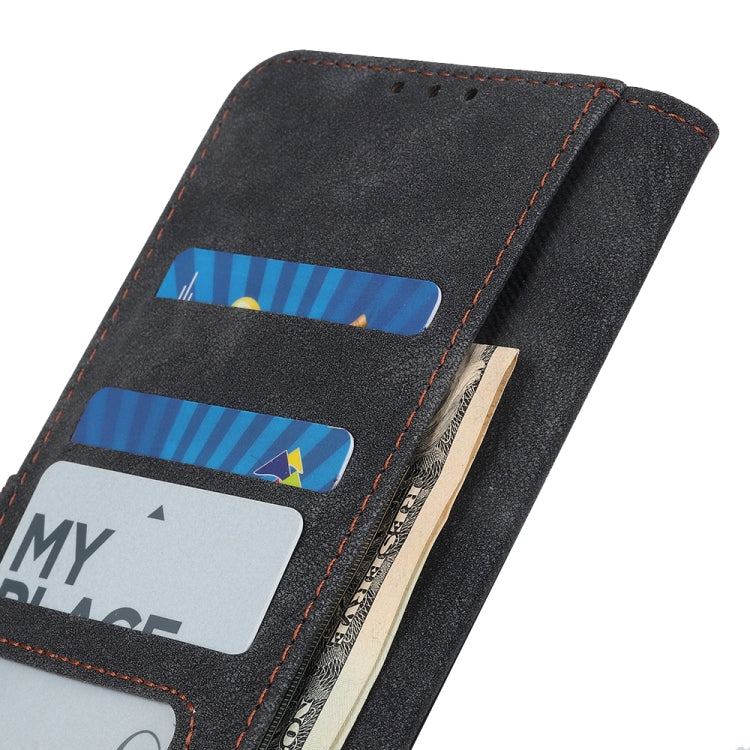 For Alcatel 1L (2021) Antelope Texture Magnetic Buckle Horizontal Flip PU Leather Case with Card Slots & Wallet & Holder