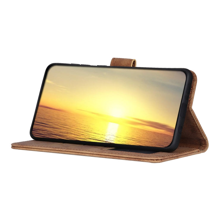 For Alcatel 1L (2021) Antelope Texture Magnetic Buckle Horizontal Flip PU Leather Case with Card Slots & Wallet & Holder