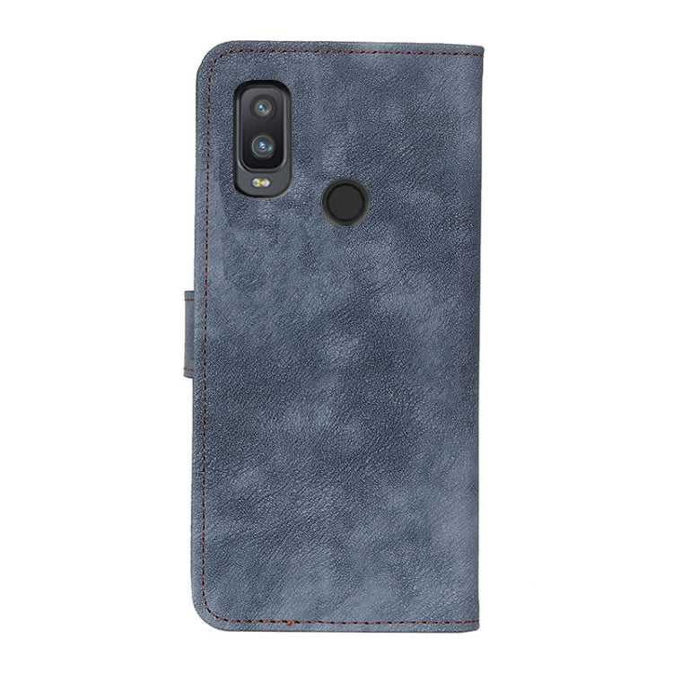 For Alcatel 1L (2021) Antelope Texture Magnetic Buckle Horizontal Flip PU Leather Case with Card Slots & Wallet & Holder