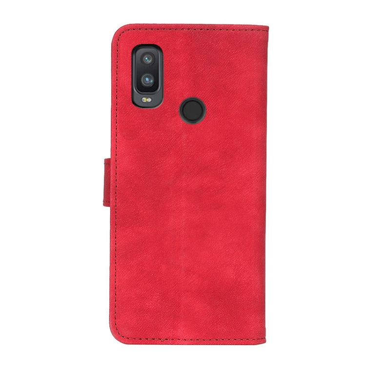 For Alcatel 1L (2021) Antelope Texture Magnetic Buckle Horizontal Flip PU Leather Case with Card Slots & Wallet & Holder