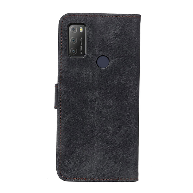 For Alcatel 1S 2021 / 3L 2021 Antelope Texture Magnetic Buckle Horizontal Flip PU Leather Case with Card Slots & Wallet & Holder