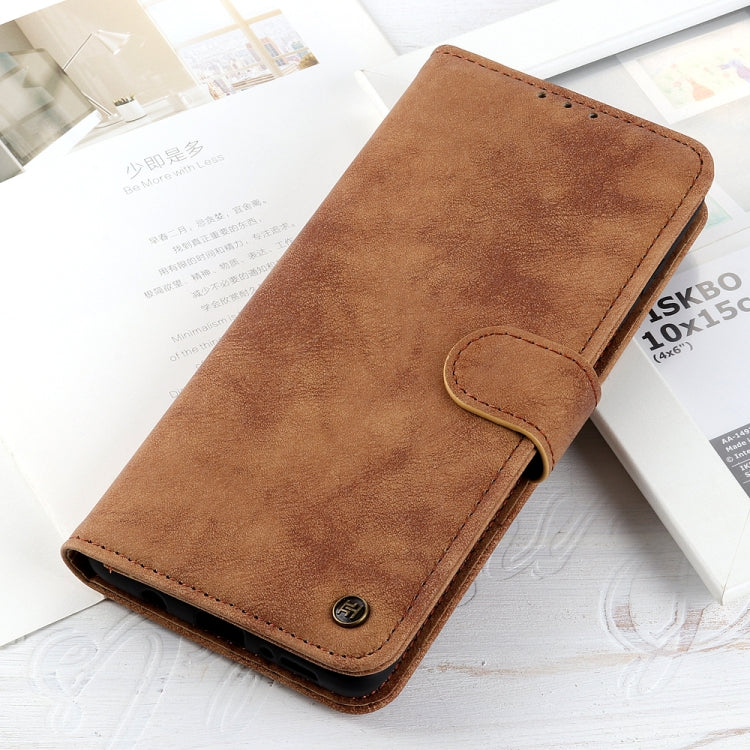 For Alcatel 1S 2021 / 3L 2021 Antelope Texture Magnetic Buckle Horizontal Flip PU Leather Case with Card Slots & Wallet & Holder