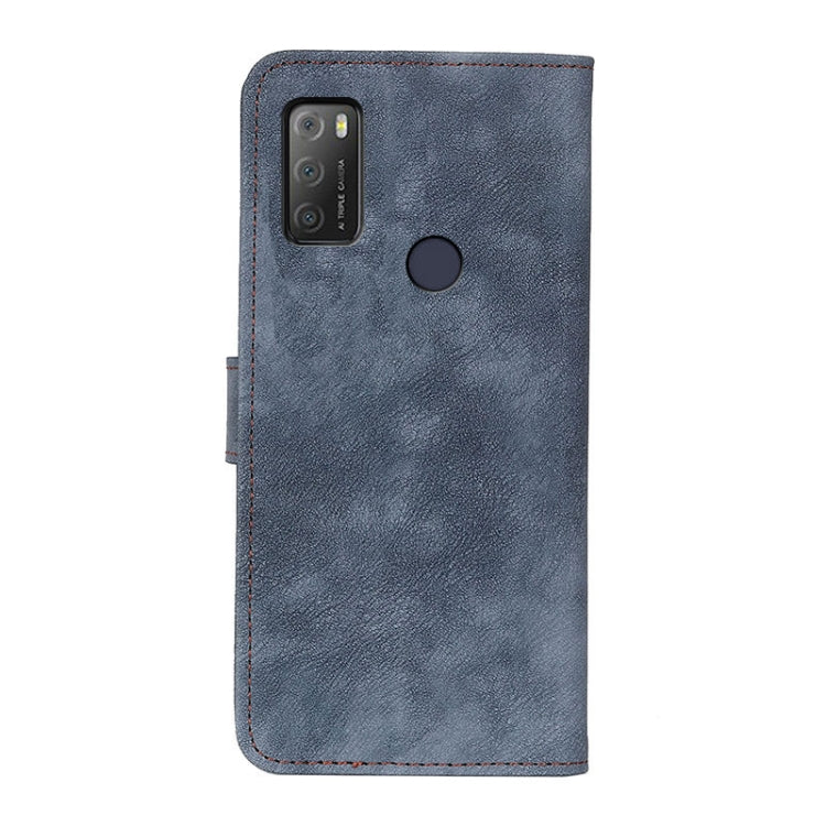 For Alcatel 1S 2021 / 3L 2021 Antelope Texture Magnetic Buckle Horizontal Flip PU Leather Case with Card Slots & Wallet & Holder