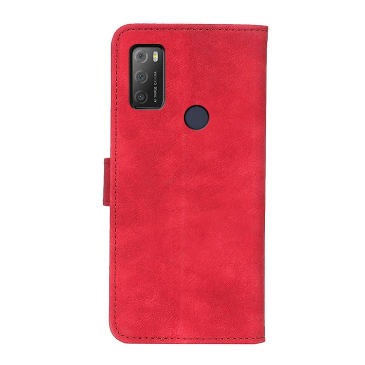 For Alcatel 1S 2021 / 3L 2021 Antelope Texture Magnetic Buckle Horizontal Flip PU Leather Case with Card Slots & Wallet & Holder