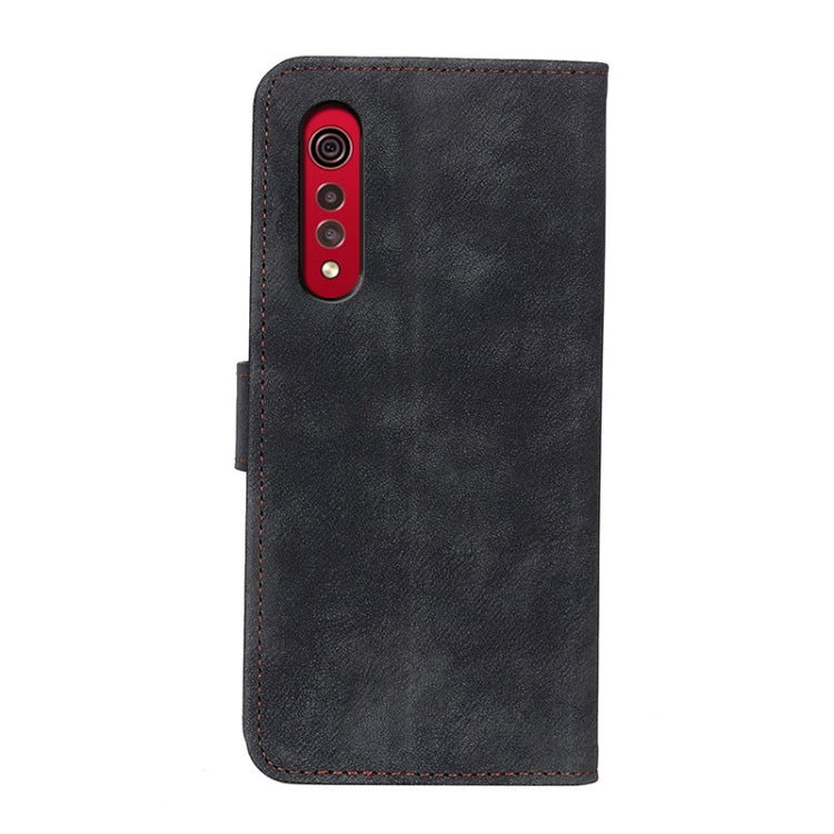 For LG Velvet 2 Pro Antelope Texture Magnetic Buckle Horizontal Flip PU Leather Case with Card Slots & Wallet & Holder