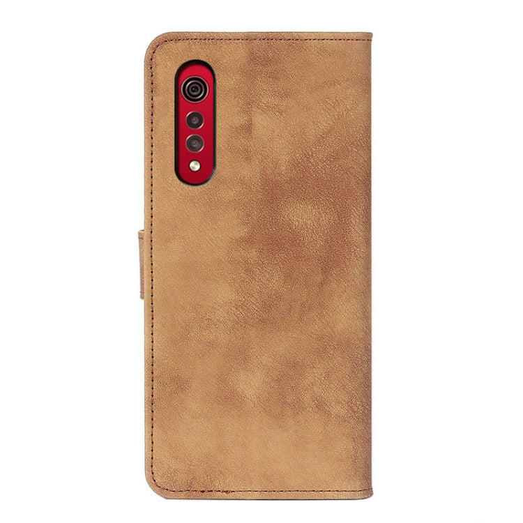 For LG Velvet 2 Pro Antelope Texture Magnetic Buckle Horizontal Flip PU Leather Case with Card Slots & Wallet & Holder