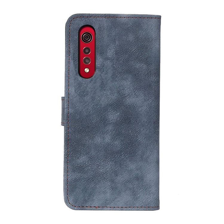 For LG Velvet 2 Pro Antelope Texture Magnetic Buckle Horizontal Flip PU Leather Case with Card Slots & Wallet & Holder