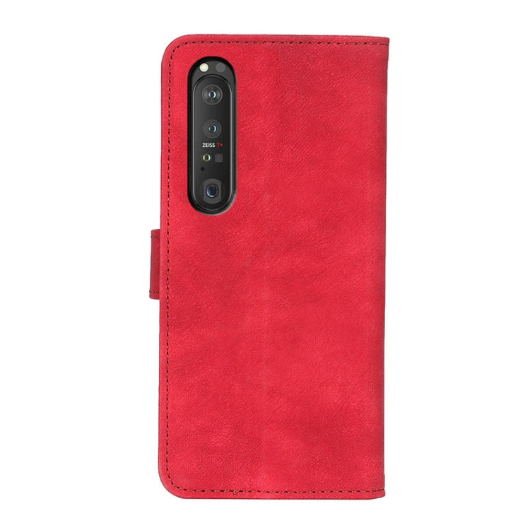 For Sony Xperia 1 III Antelope Texture Magnetic Buckle Horizontal Flip PU Leather Case with Card Slots & Wallet & Holder