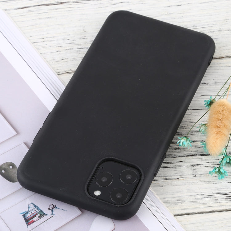 For iPhone 11 Pro Max TPU Soft Protective Case(Black)