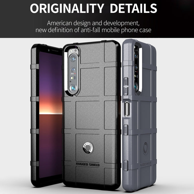 For Sony Xperia 1 III Full Coverage Shockproof TPU Case