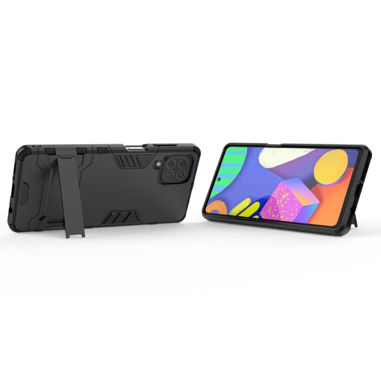 For Samsung Galaxy F62 / M62 Shockproof PC + TPU Protective Case with Hidden Holder