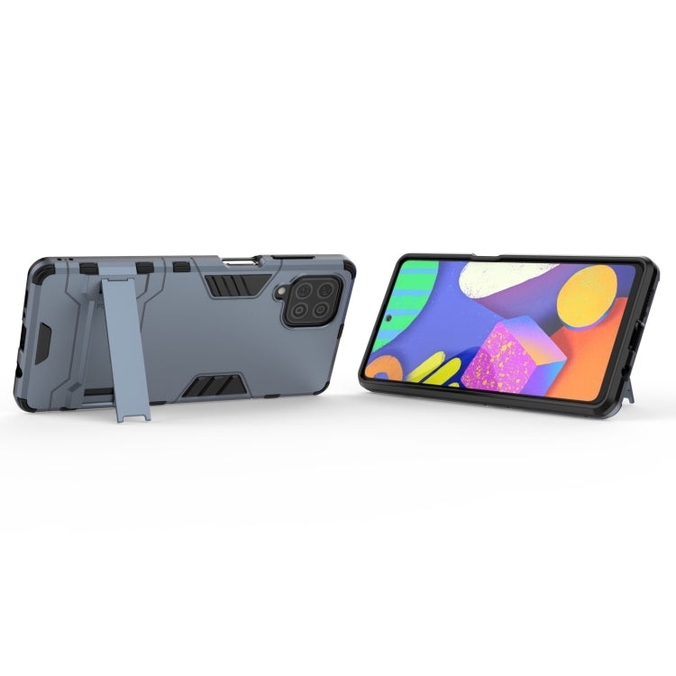 For Samsung Galaxy F62 / M62 Shockproof PC + TPU Protective Case with Hidden Holder
