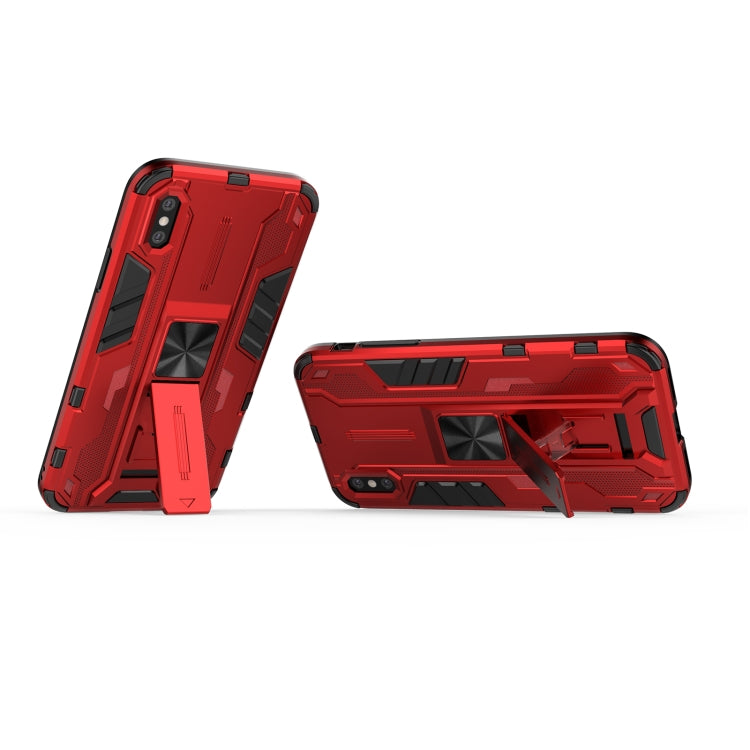For iPhone X / XS Supersonic PC + TPU Shock-proof Protective Case with Holder