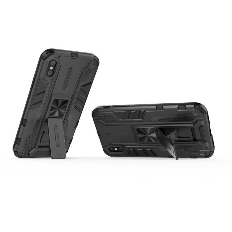For iPhone X / XS Supersonic PC + TPU Shock-proof Protective Case with Holder