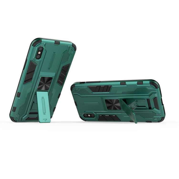 For iPhone XS Max Supersonic PC + TPU Shock-proof Protective Case with Holder