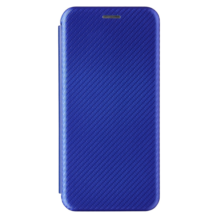 For OPPO Realme GT 5G Carbon Fiber Texture Horizontal Flip TPU + PC + PU Leather Case with Card Slot