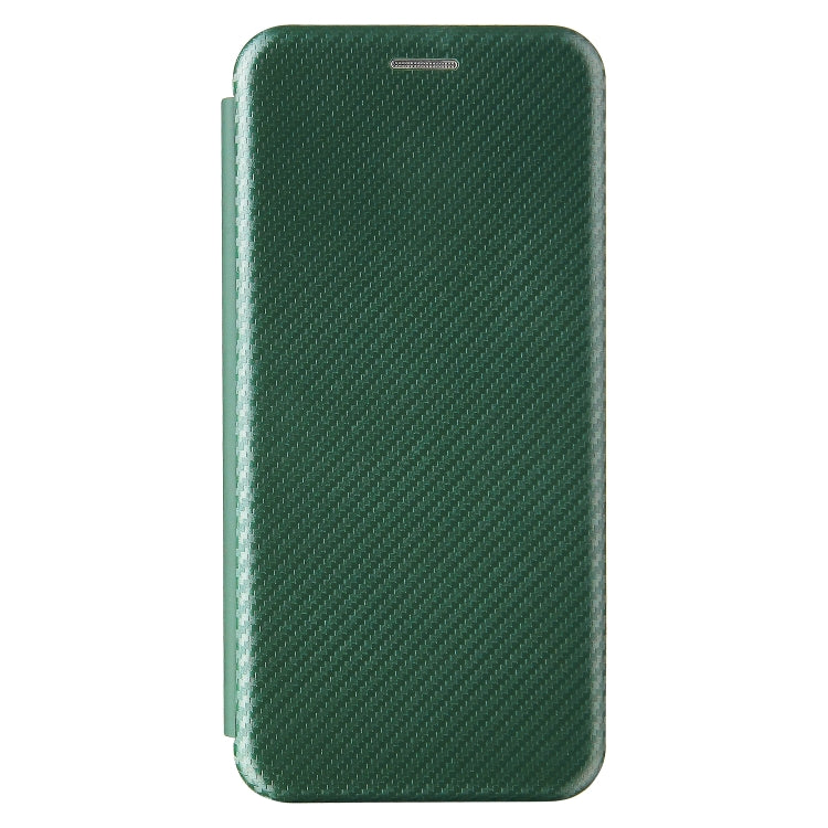 For OPPO Realme GT 5G Carbon Fiber Texture Horizontal Flip TPU + PC + PU Leather Case with Card Slot