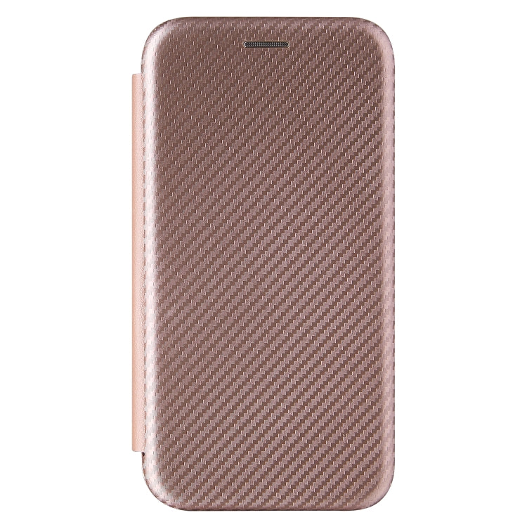 For Oukitel C22 Carbon Fiber Texture Horizontal Flip TPU + PC + PU Leather Case with Card Slot