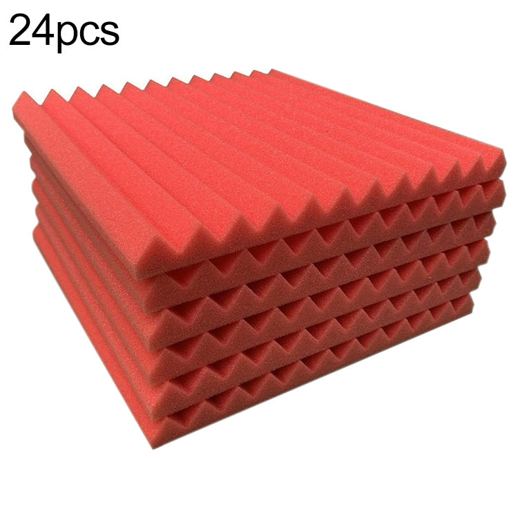 24 PCS Mushroom Head Style Recording Studio Drum Video Room Sound Insulation Board Silencer Cotton