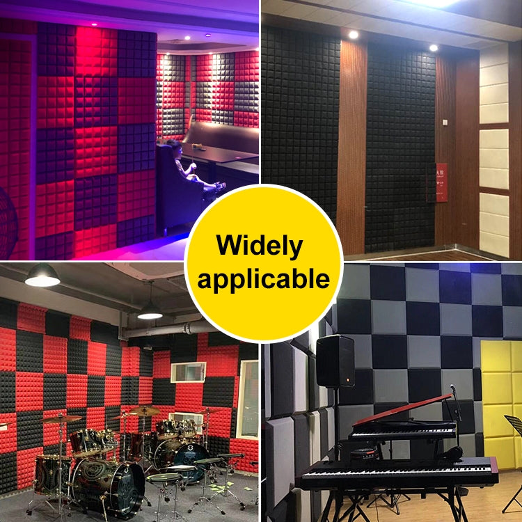 24 PCS Mushroom Head Style Recording Studio Drum Video Room Sound Insulation Board Silencer Cotton