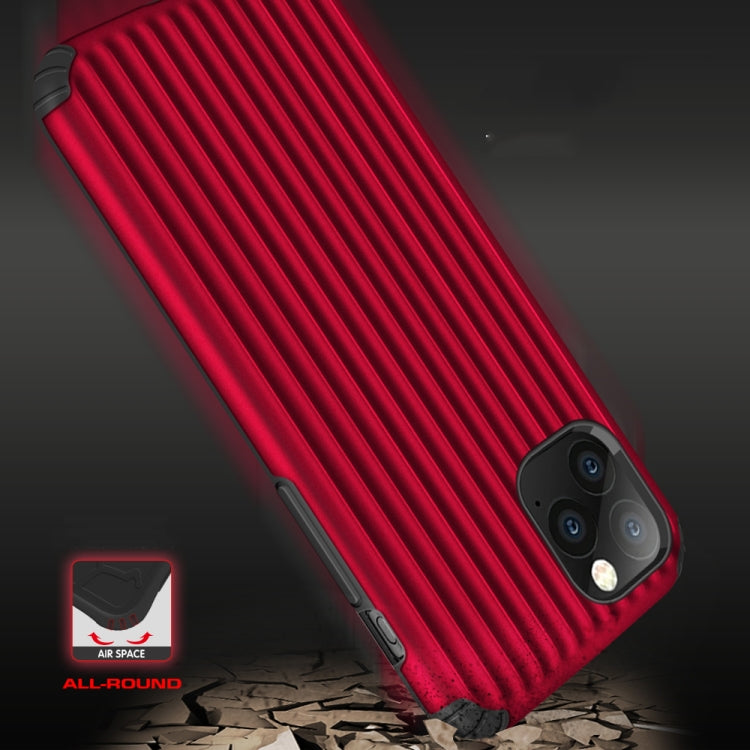 For iPhone 11 Vertical Stripe Style TPU + PC Protective Case