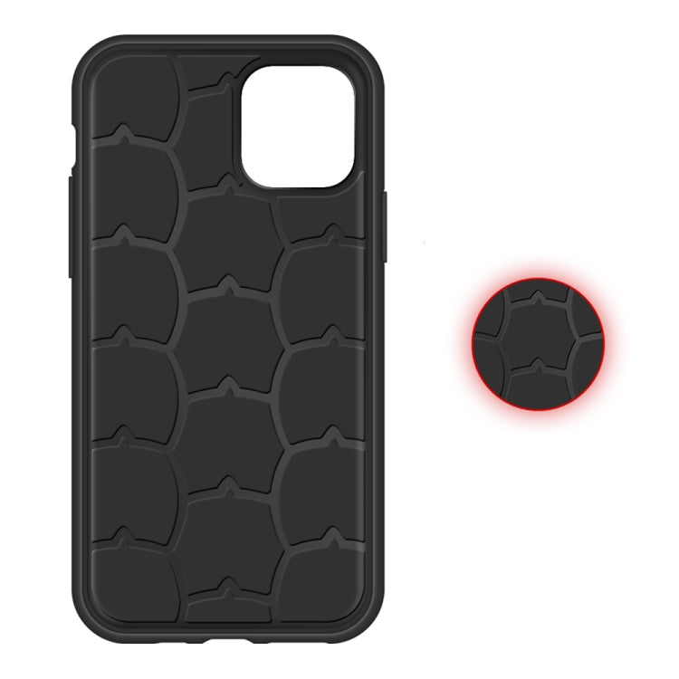 For iPhone 11 Vertical Stripe Style TPU + PC Protective Case