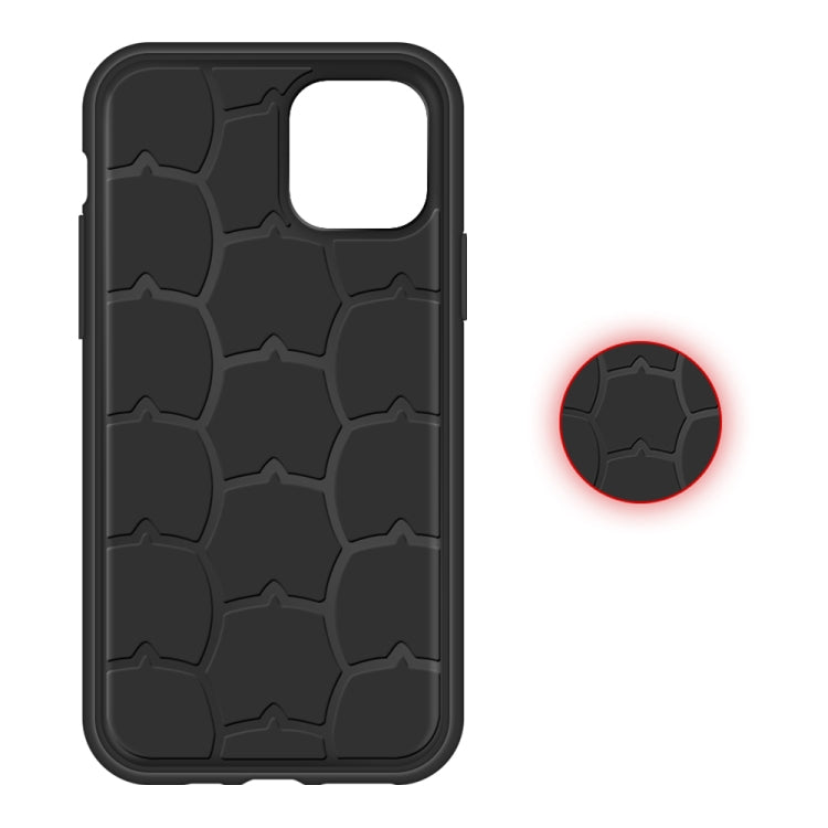 For iPhone 11 Pro Max Vertical Stripe Style TPU + PC Protective Case