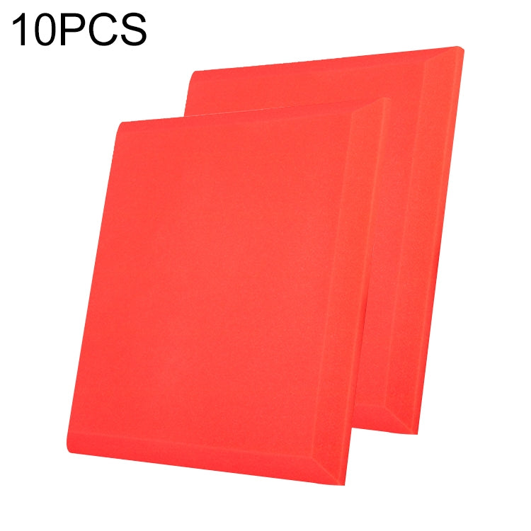 10 PCS Flat Style Recording Studio Drum Video Room Sound Insulation Board Silencer Cotton