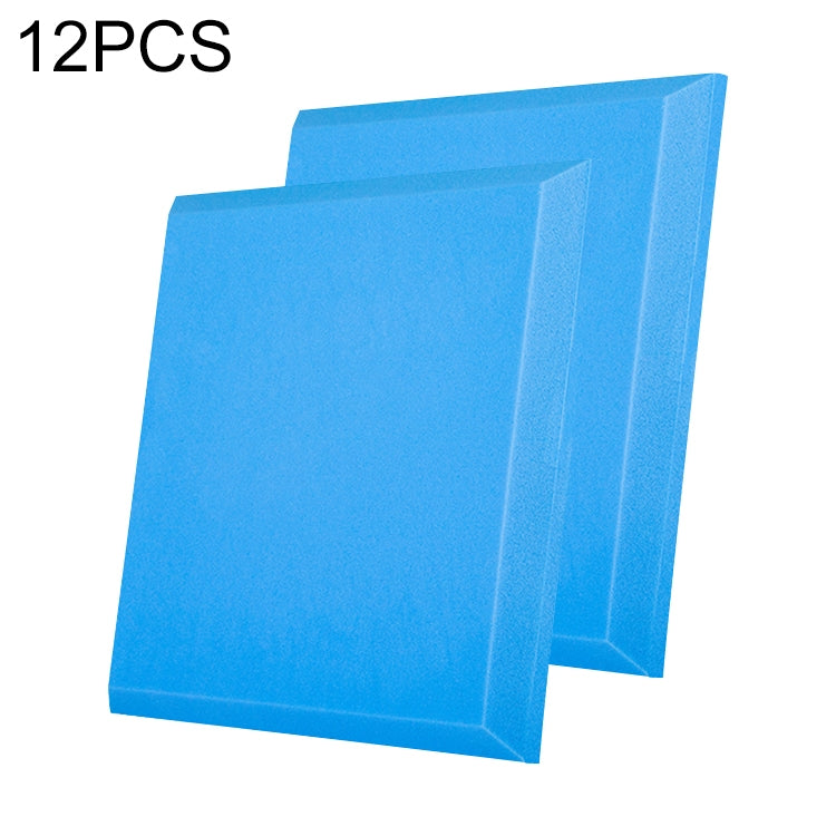 12 PCS Flat Style Recording Studio Drum Video Room Sound Insulation Board Silencer Cotton
