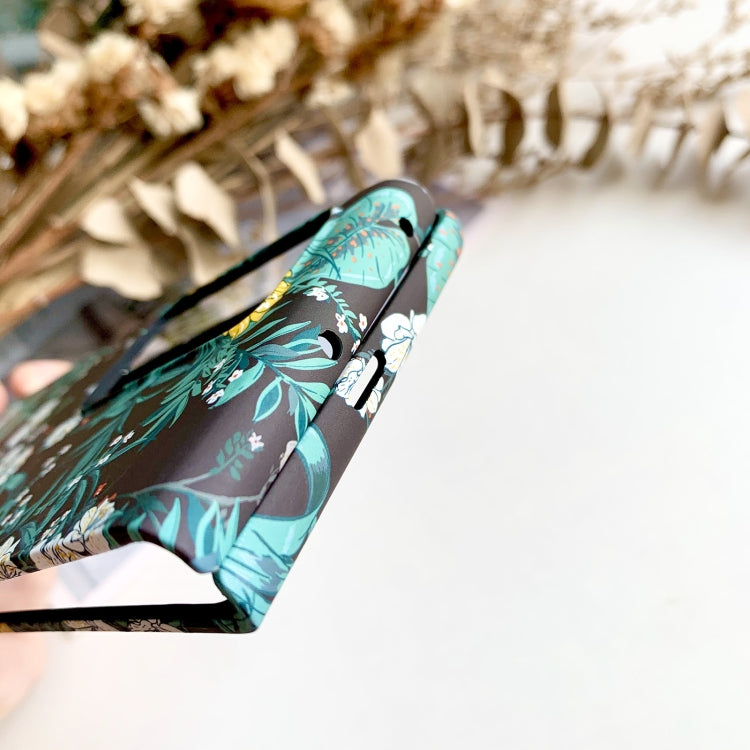 For Huawei Mate X2 Floral Pattern Folding PC Protective Case