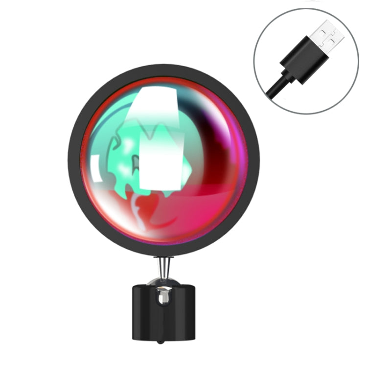 RK-66 5W Sunset Atmosphere Lamp Universal Ball Head for Decoration / Photography, USB Powered