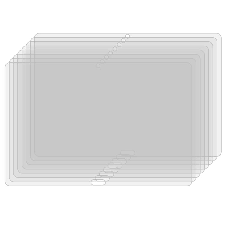 For Huaei Mediapad M5 Lite 10.1 inch 50 PCS Matte Paperfeel Screen Protector