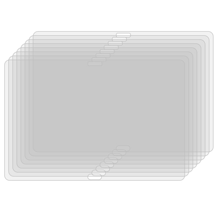 For Honor Tab 5 10.1 inch 50 PCS Matte Paperfeel Screen Protector