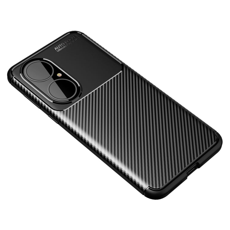 For Huawei P50 Carbon Fiber Texture Shockproof TPU Case