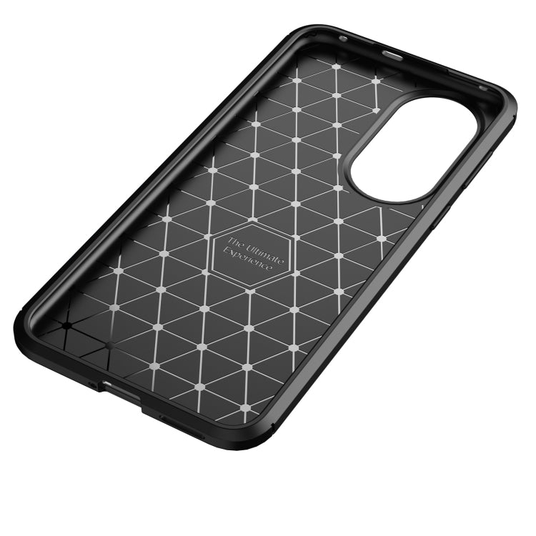 For Huawei P50 Carbon Fiber Texture Shockproof TPU Case