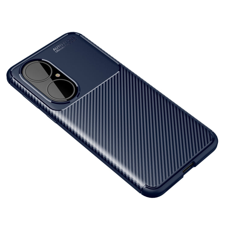 For Huawei P50 Carbon Fiber Texture Shockproof TPU Case