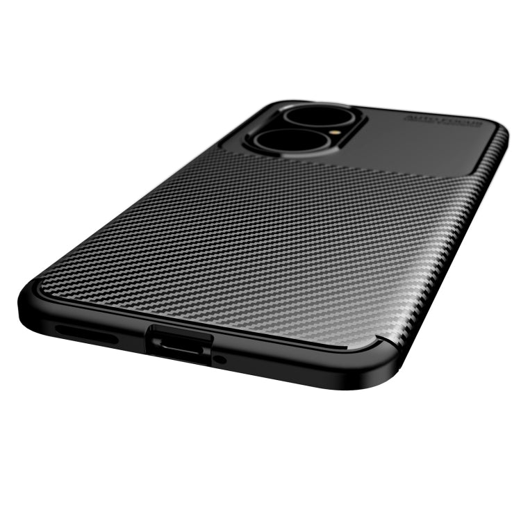 For Huawei P50 Carbon Fiber Texture Shockproof TPU Case