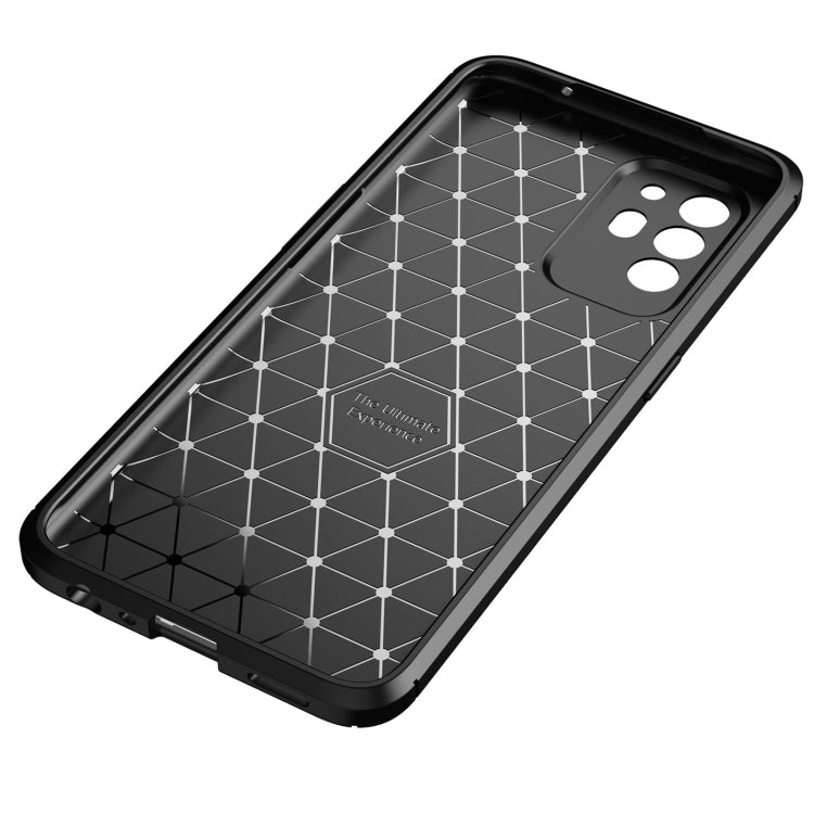 For OPPO F19 Pro+ 5G Carbon Fiber Texture Shockproof TPU Case
