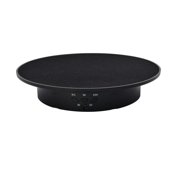 20cm USB Electric Rotating Turntable Display Stand Video Shooting Props Turntable for Photography, Load: 8kg